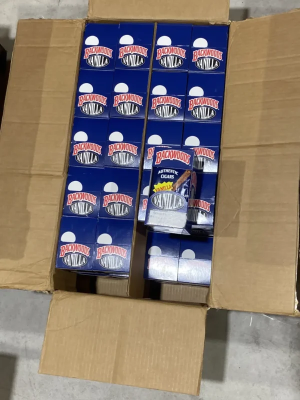 BACKWOODS Vanilla 40 Cartons/Box 2,000 CAD